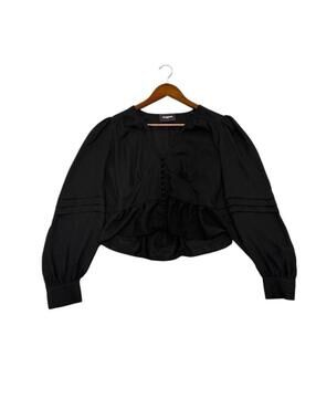 The Kooples Women's Black Blous